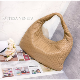 二手旗艦 Bottega Veneta BV 奶茶色 編織包 單背包 肩背包