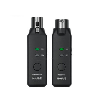 M-VAVE推出的WP-7 2.4G無線麥克風模組一個接收端一個發射端把有線麥克風變成無線使用 ktv808f k809