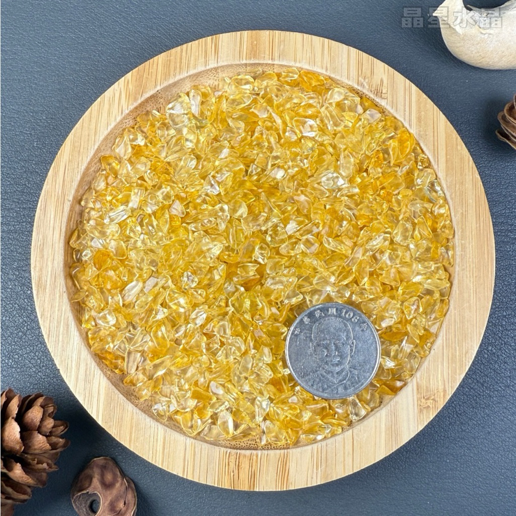 【晶星】 開運優化黃水晶碎石 優化水晶 黃水晶 開運碎石 水晶 礦石 原礦 開運擺設 魚缸造景 擺設 淨化 消磁 造景