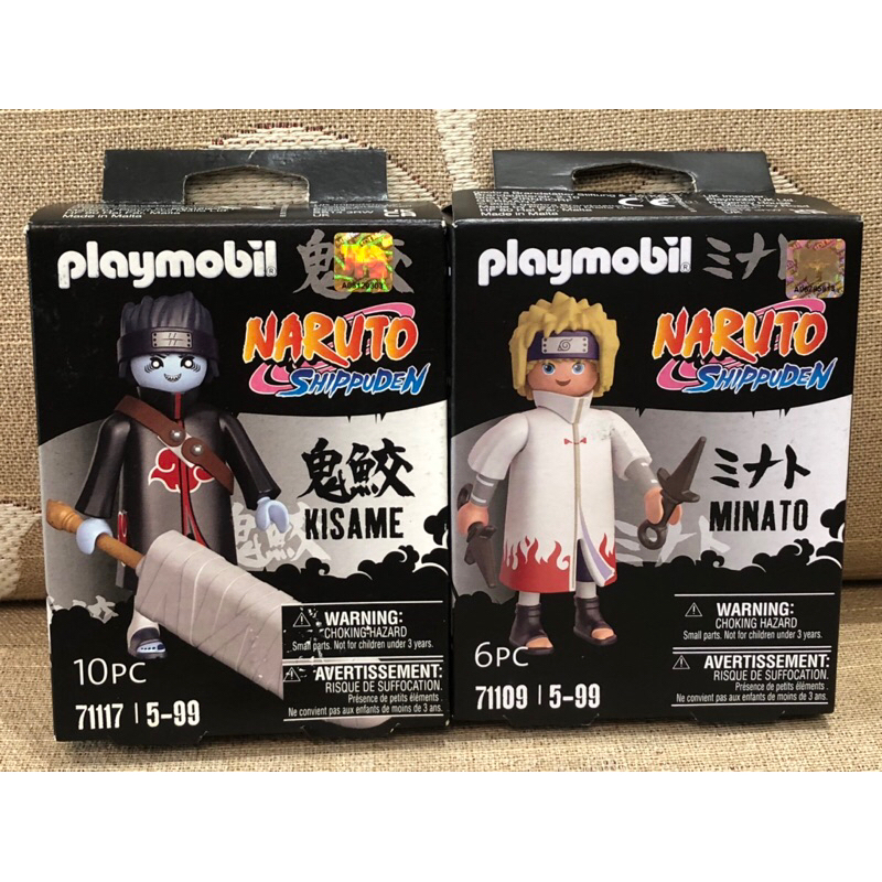 Playmobil 摩比 人偶 火影忍者 71109 71117 波風湊 鬼鮫