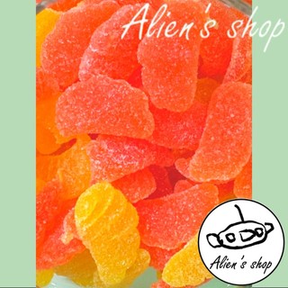 (Alien's shop)現貨 零食 軟糖 柳橙 檸檬片造型軟糖