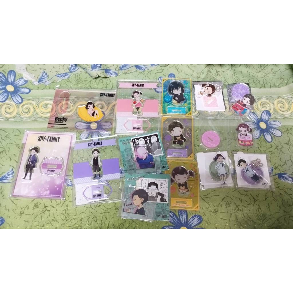 【安妮亞小舖】1027補貨！間諜家家酒 壓克力立牌 尤里尤利 次子達米安 貝琪 溫泉 購物 水手服 SpyxFamily