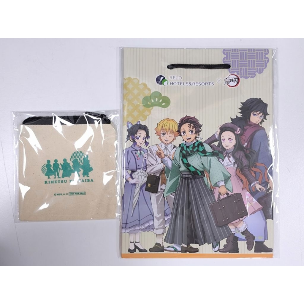鬼滅之刃×Relo Hotels & Resorts 徽章 貼紙 竈門炭治郎 竈門禰豆子 我妻善逸 胡蝶忍