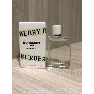 BURBERRY HER 晨曦之翼女性淡香水5ml/沾式小香水 EDT