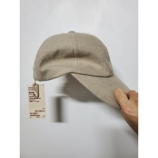 無印良品MUJI, NET 起毛法蘭絨棒球帽 羊毛帽