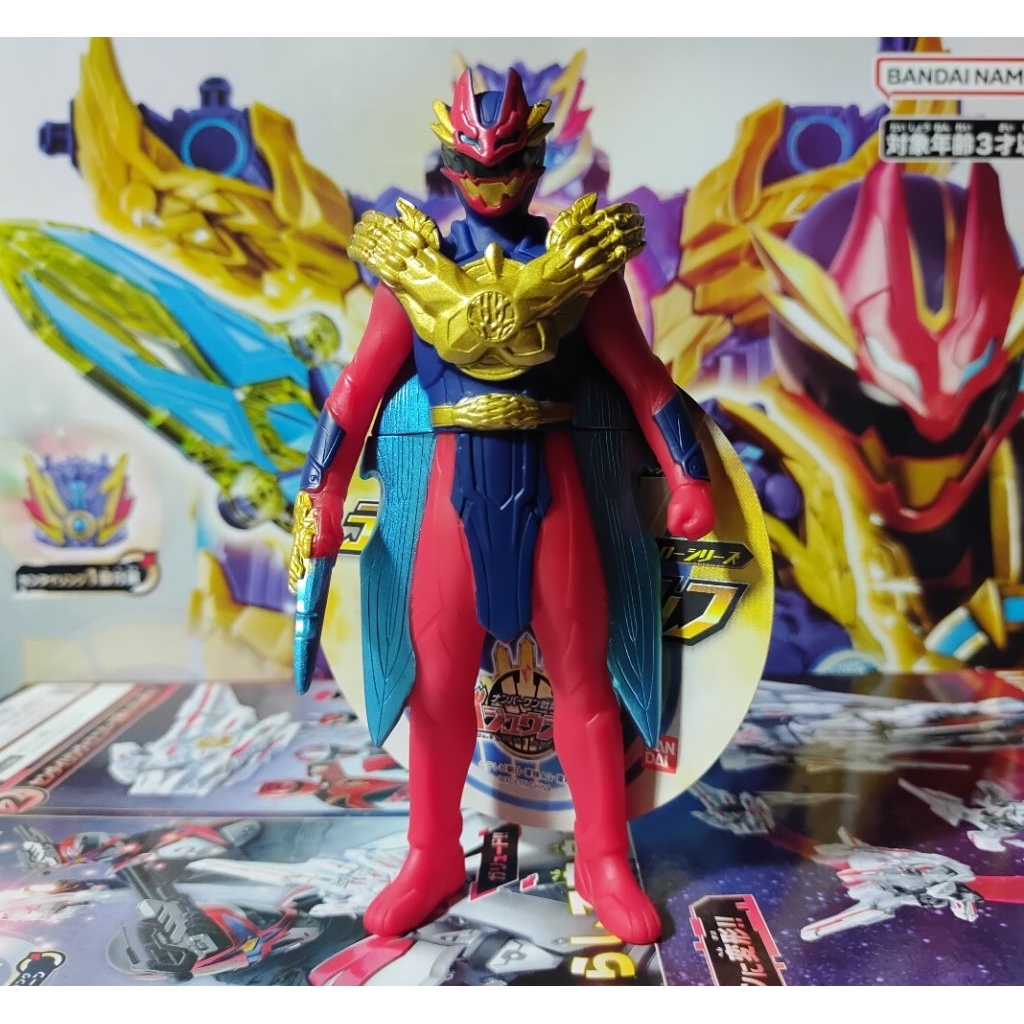 新品 現貨 日版 第一戰隊 豪獸者 No.1戰隊 戰隊英雄系列 帝加索德豪獸狼 超級戰隊系列 軟膠 高約14公分