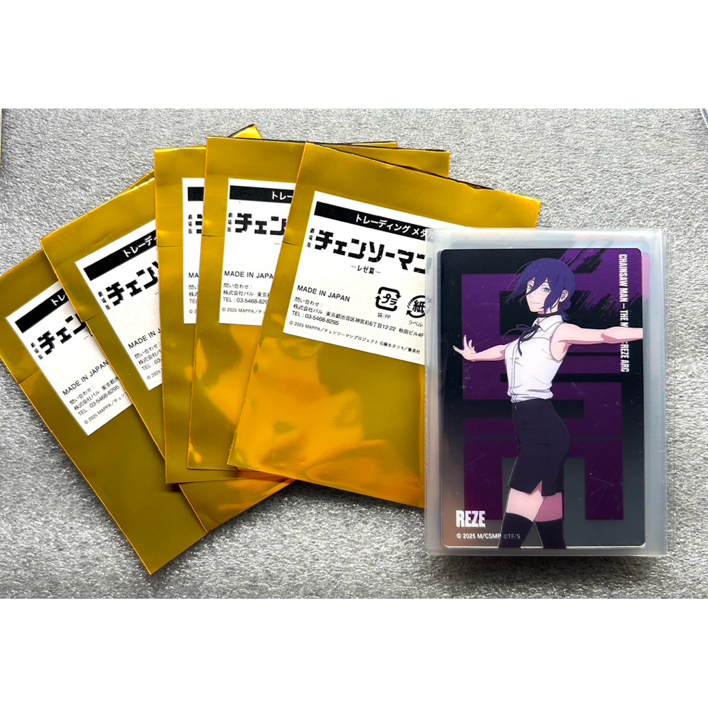 【祇物語】「現貨」鏈鋸人未拆盲包 金屬卡 劇場版 蕾潔 淀治 瑪琪瑪 波奇塔 早川秋 帕瓦 天使