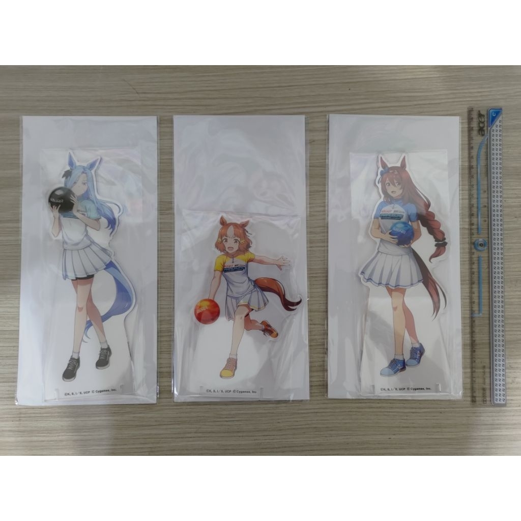 【宅居小鋪】賽馬娘 現貨 Round1 大立牌 壓克力 景品 娃娃機 保齡球 嶄新光輝 艾勒斯利榮耀