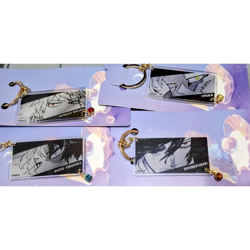 我的英雄學院 眼睛 吊飾 爆豪 轟焦凍 霍克斯 相澤 原畫 眼神 壓克力 我英