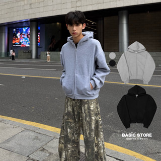 【BASIC】24H出貨｜韓國寬短Boxy棉外套 百搭 實拍 寬短版型 質感 棉外套 厚磅 韓系 cleanfit 外套