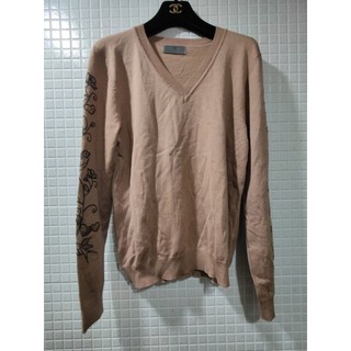 二手fashion magic咖啡色/長袖針織衫/上衣/毛衣/Size:40（近全新）