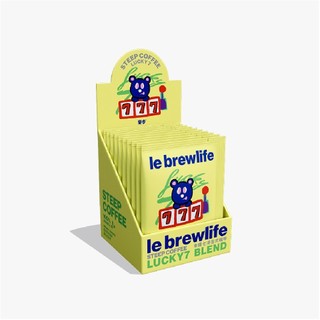 樂步 le brewlife｜幸運七 精品浸泡式咖啡 10入/盒