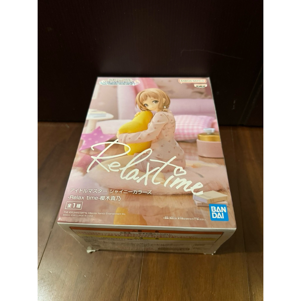 偶像大師 閃耀色彩 櫻木真乃 正版 景品 公仔