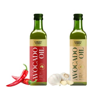【壽滿趣】頂級冷壓初榨酪梨油｜香辣、蒜香｜250ml｜酪梨油 Avocad oil 風味油【Cherry Creek】
