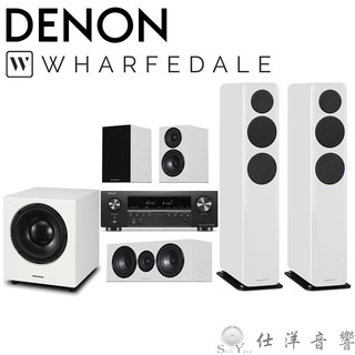 DENON AVR-S570BT+Wharfedale Diamond D330+12.0+12.C+WH-D10劇院組