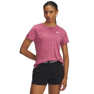 Under Armour 女 Tech Twist 短T-Shirt-1384230-659