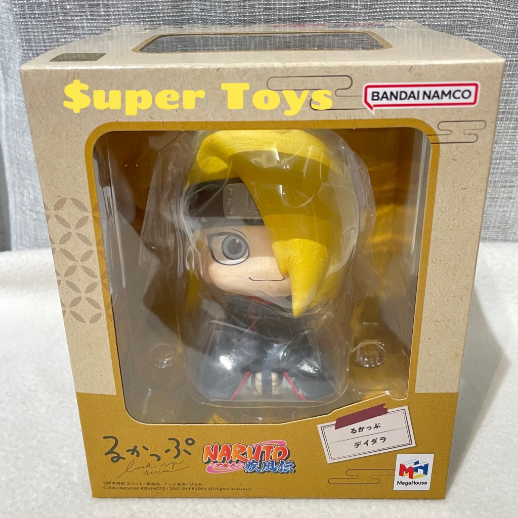 《$uper Toys》全新 MH LOOK UP 抬頭系列 火影忍者 疾風傳 地達羅 迪達拉 公仔 模型 爆破