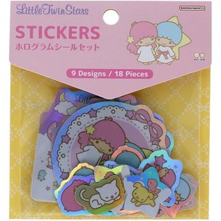 日本 sun-star Hologram 貼紙/ Little Twin Stars eslite誠品