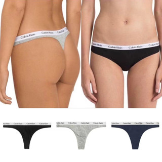 美美代購 Calvin Klein CK丁內褲 摩登字母提花中腰丁字內褲 女款丁字褲 寬頻 細帶 女生百搭褲 T字褲