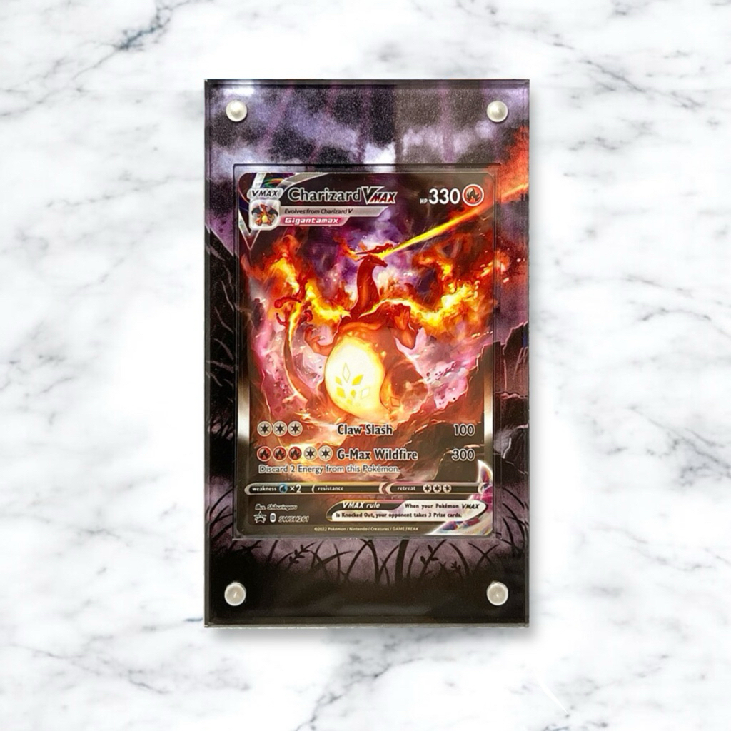 (本人繪製 非淘寶)噴火龍vm專屬卡磚預訂 #ptcg #噴火龍異圖 #噴火龍vm #噴火龍vm異圖