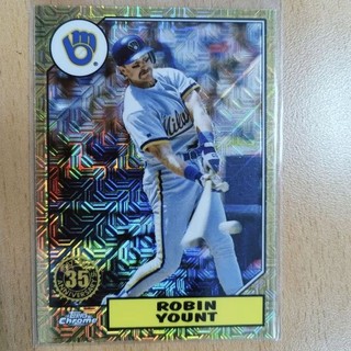 2022 Topps '87 Topps Silver Pack Chrome 名人堂球星 Robin Yount 特卡