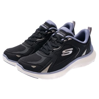 510*SKECHERS 現貨女鞋 運動鞋 避震 記憶鞋墊 黑藍 FLEX APPEAL 5.0 150219BKMT