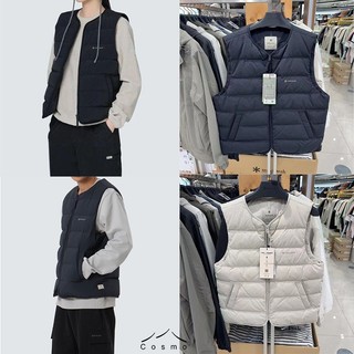 *Cosmo*Snow Peak Land Light Down Vest 雪峰 無領式 羽絨背心 輕量 背心 秋冬必備