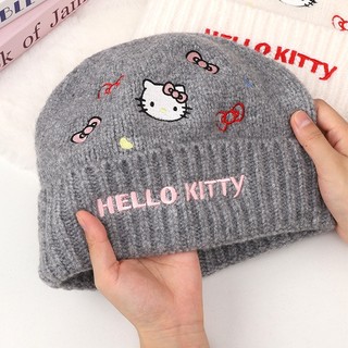正版 Hello Kitty針織帽 三麗鷗毛帽 針織帽 保暖毛帽 凱蒂貓正版毛帽