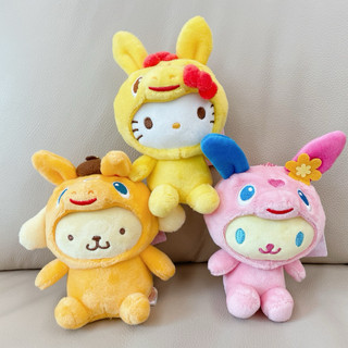 三麗鷗 / Rody 跳跳馬聯名 玩偶吊飾 Hello Kitty 布丁狗 花小兔