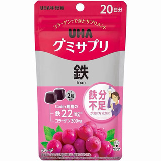 現貨當日出🇯🇵UHA味覺糖 20日份 超紅UHA 補鐵 軟糖 UHA味覺糖