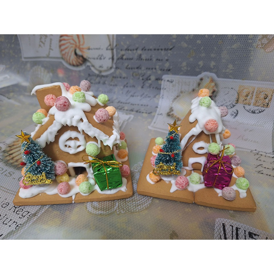 薑餅屋DIY材料包 聖誕派對 聖誕節 幼兒園 學校聖誕活動 手做薑餅屋 糖霜餅乾屋 聖誕樹衝評價降價賣
