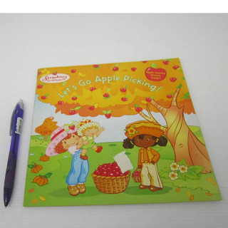 「二手書」Strawberry Shortcake Let's Go Apple Picking 英文讀本 24頁