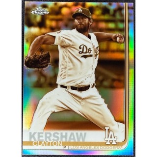 球員卡 Clayton Kershaw 2019 Topps Chrome Sepia Refractor 亮面