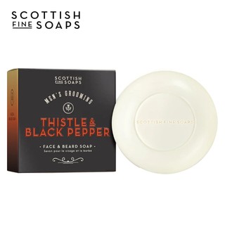 Scottish Fine Soaps 男士經典洗面皂（男性洗臉皂潔顏皂潔面皂洗顏皂洗臉肥皂香皂 男生男用洗面乳潔面乳）