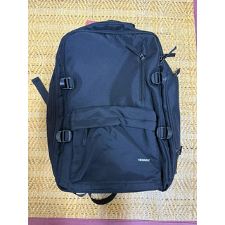 （全新）HENRAY亨睿 多用途航空旅行背包(隕石黑) 可放15.6吋筆記 大容量