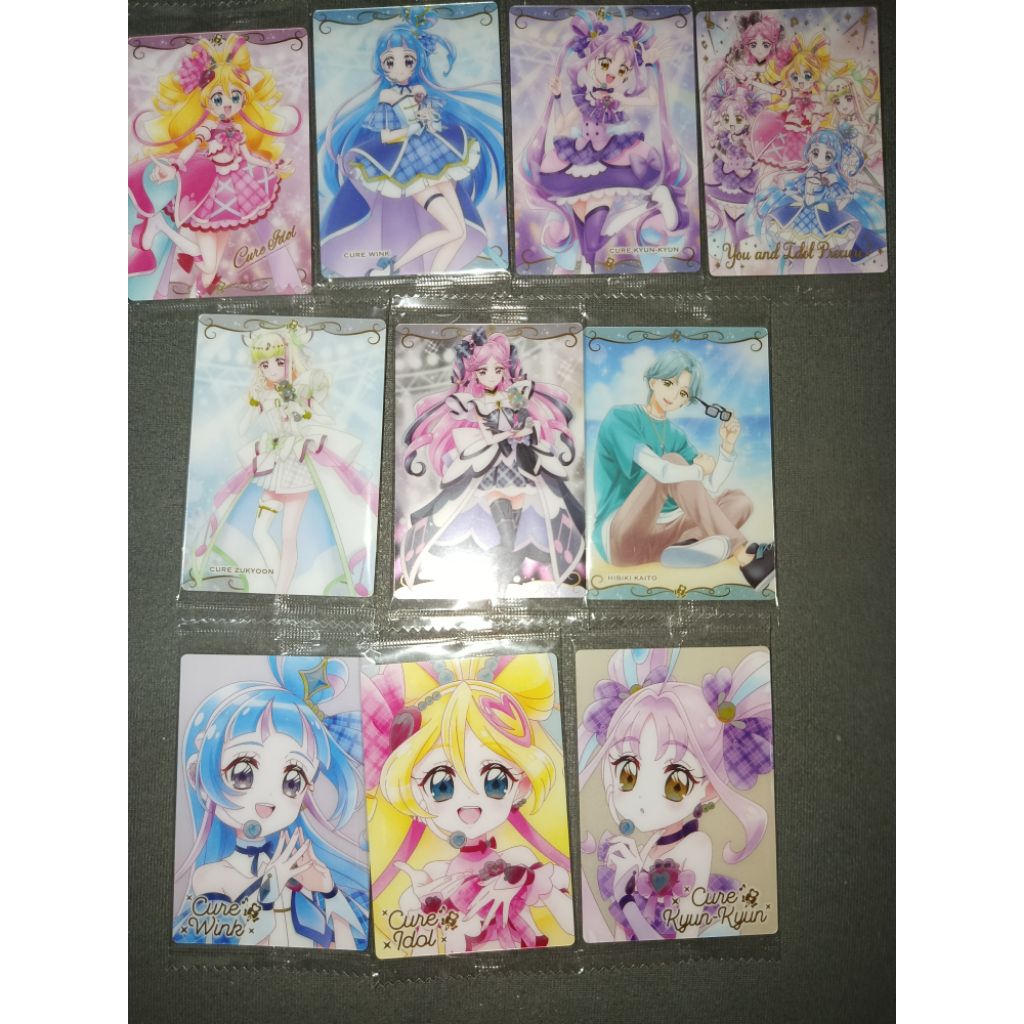 光之美少女 威化餅 餅卡 第12彈 偶像光之美少女 你與我