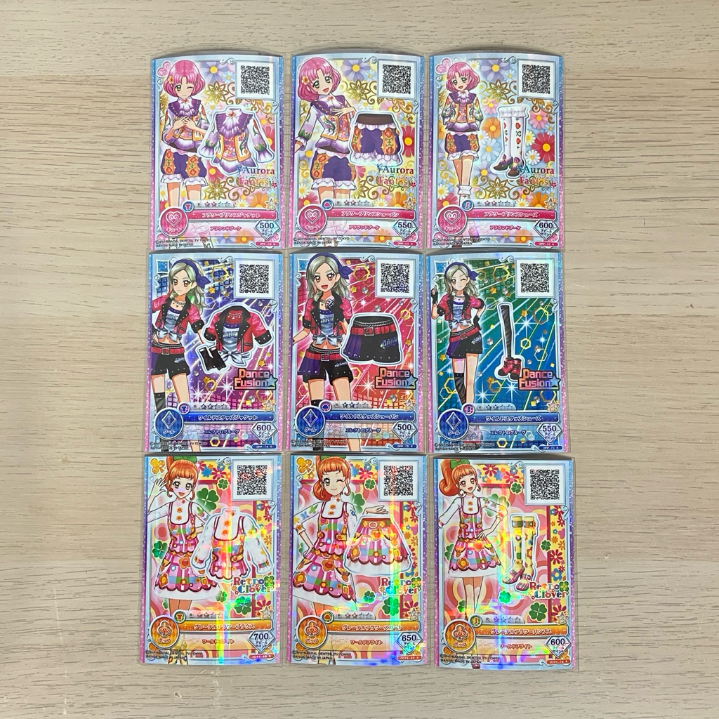 💖偶像學園系列💖偶像學園Aikatsu On Parade遊行復刻無印R卡