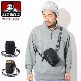 BEN DAVIS SHOULDER BAG 多功能 BD LOGO 網眼口袋 戶外 迷你 單肩包