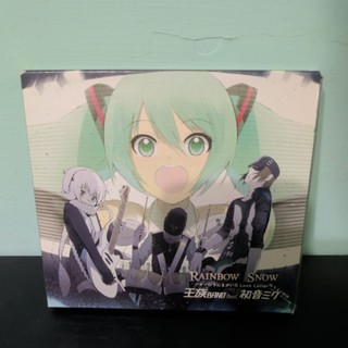 RAINBOW SNOW - 王族BAND feat. 初音ミク 初音 V家 CD 二手
