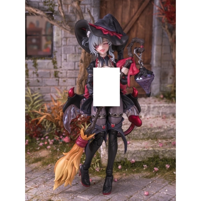 「嚕米模型屋」全新現貨 EXSSRION 次元具象 1/12 見習魔女 星川貓貓 黑髮版&紅髮版 可動PVC