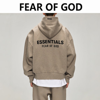 多色可選 Fear Of God Essentials Always On系列 25SS 美式厚磅 刷毛連帽外套 男女款