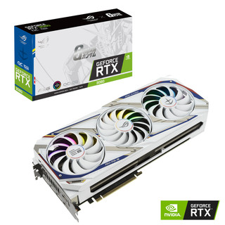 ASUS ROG RTX3080 GUNDAM WHITE 白卡 限量版 盒裝完整 原廠保內 3080鋼彈 鋼彈卡
