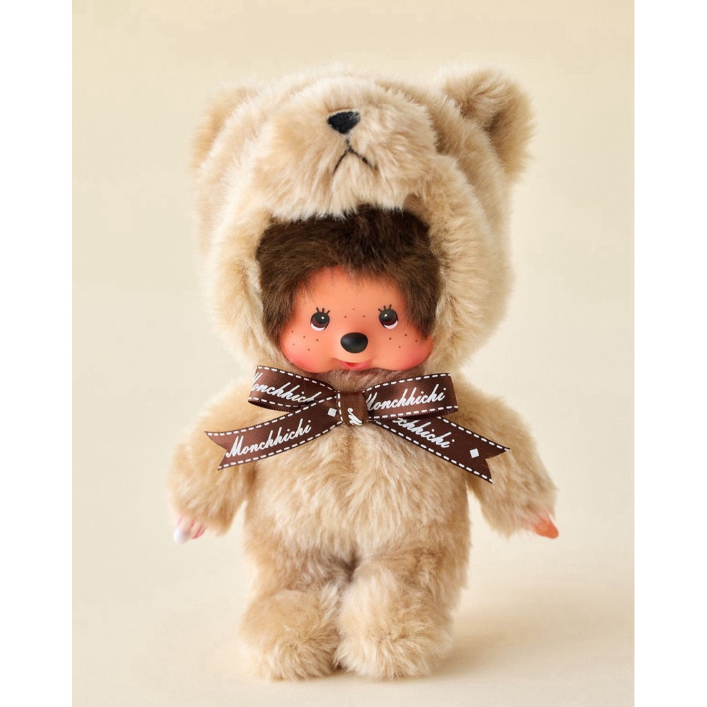 【預購】Lisa新寵 Monchhichi 蒙奇奇 熊熊蒙奇奇🐻美國版🇺🇸絨毛娃娃