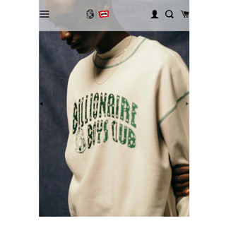 BBC EMBROIDERED LOGO SWEATSHIRT 明線 縫線25AW 飛狗 狗狗大學T長袖T恤