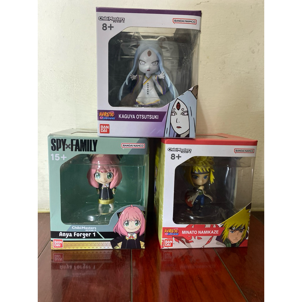 火影忍者 間諜家家酒 Chibi Masters Q版公仔 波風湊 安妮亞 大筒木輝夜