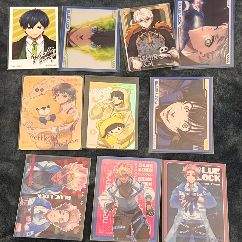「現貨降價」藍色監獄 透卡 特典 多系列 賽博龐克復興 花冠 潔世一 蜂樂迴 凪誠士郎 糸師冴 士道龍聖