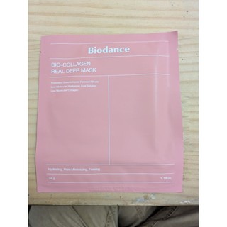 韓國正品 無盒散裝 Biodance 面膜 BIO-COLLAGEN REAL DEEP MASK