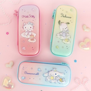 現貨 Sanrio 韓國三麗鷗 立體透明亮粉 鉛筆盒 文具 大耳狗 KITTY貓 帕恰狗 APPLES 韓國代購