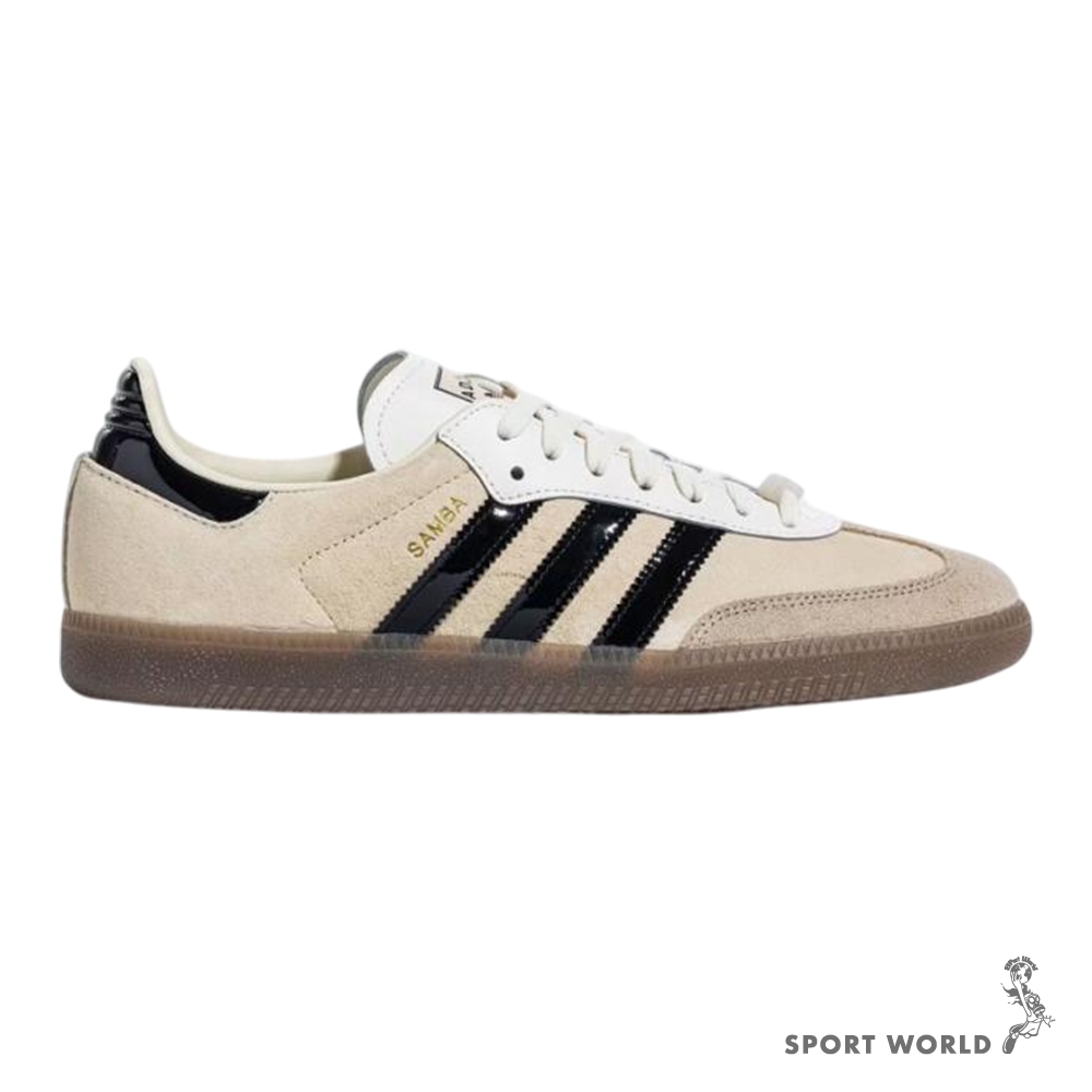 Adidas 休閒鞋 男鞋 女鞋 BUBBLE TEA TAIPEI X SAMBA OG 珍珠奶茶 米 JP5197