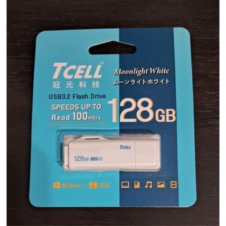 二手全新 TCELL 冠元科技 128GB 隨身碟